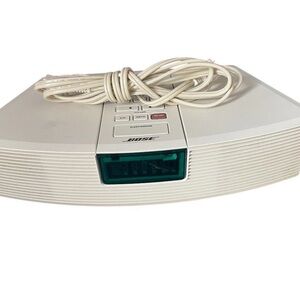 Bose Wave Radio AWR1W1 AM/FM Clock Radio Alarm FOR PARTS OR REPAIR ONLY